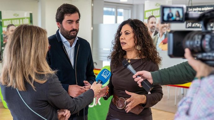 La diputada del Grupo Parlamentario Vox en Andalucía y portavoz en la Comisión de Igualdad del Parlamento, Ana Ruiz.