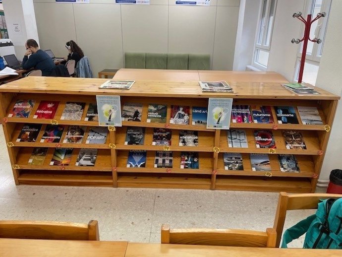 Imagen de una de las bibliotecas municipales de Jaén.