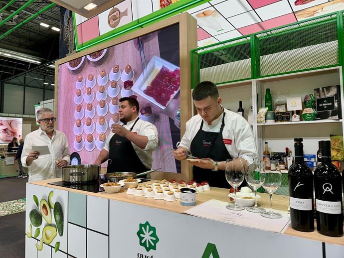 Expositor de la provincia en el Salón Gourmet de Madrid.