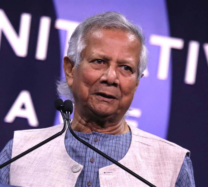 Archivo - El jefe de gobierno en funciones de Bangladesh, Muhammad Yunus (archivo)