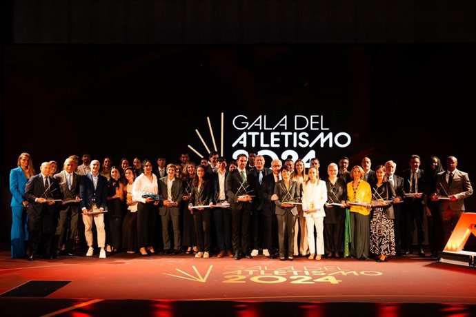 La sede del COE celebró la gala del atletismo español