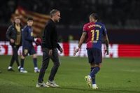 Hansi Flick: "Estoy satisfecho con un punto más y un partido menos"