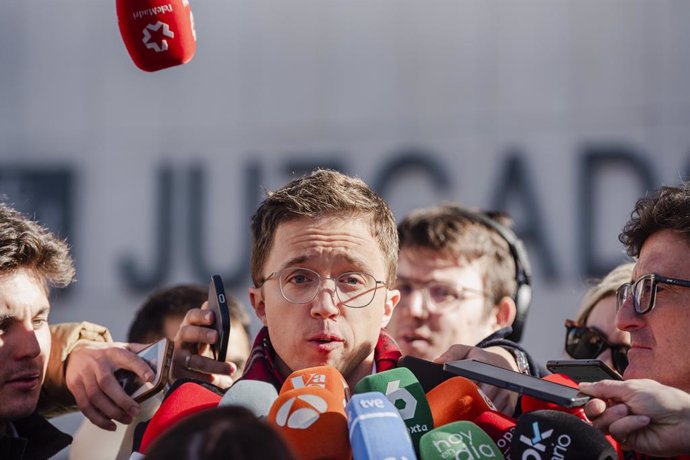 Archivo - L'exportaveu de Sumar al Congrés Íñigo Errejón