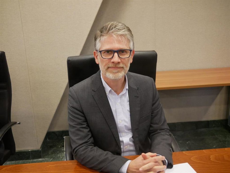 El diputado del Grupo Parlamentario Popular, Víctor Martínez-Carrasco