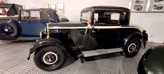 Peugeot 201BC Coupé de 1932 expuesto en el Museo de Historia de la Automoción de Salamanca.