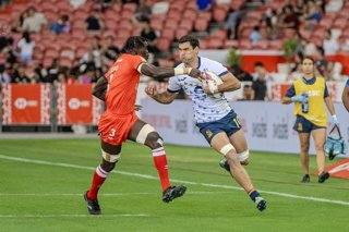 Rugby/Selección.- Los 'Leones' del seven terminan terceros en las Series Mundiales con un cuarto puesto en Singapur