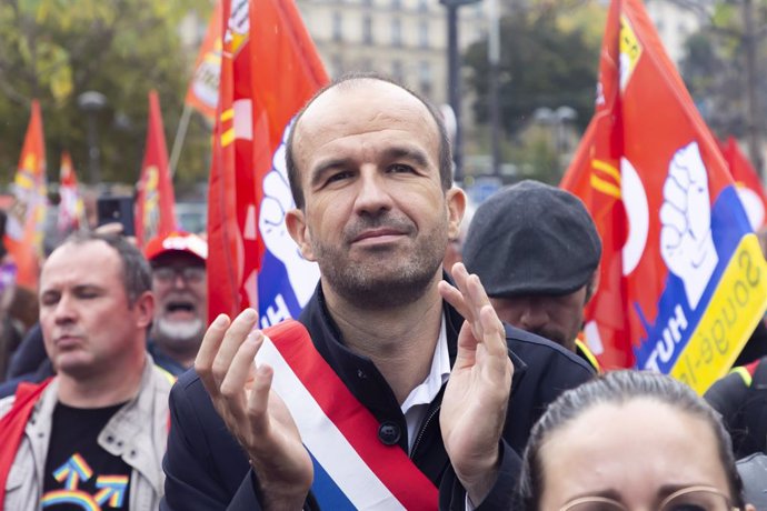 El secretari general d'LFI, Manuel Bompard