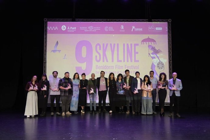 Entrega de premios de la 9ª edición del Skyline Benidorm Film Festival