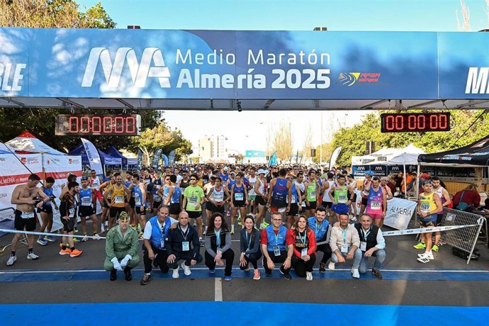 El Medio Maratón de Almería, que ha reunido este domingo a 4.270 personas.