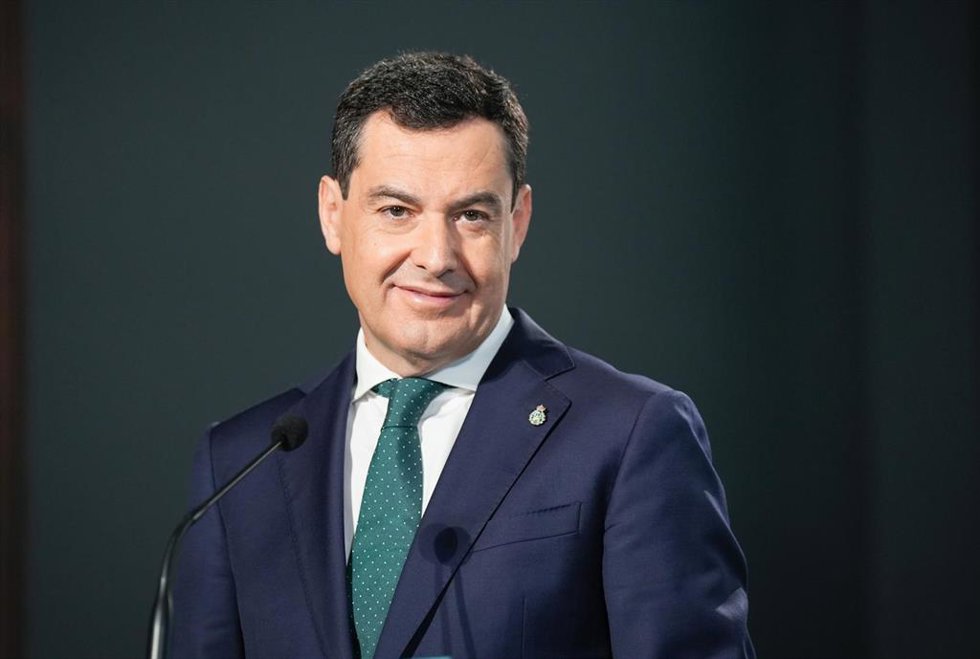Archivo - El presidente de la Junta de Andalucía, Juanma Moreno. Imagen de archivo. 