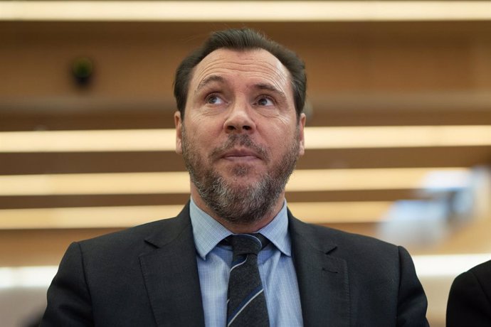 Archivo - Arxiu - El ministre de Transports i Mobilitat Sostenible, Óscar Puente