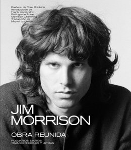 Cubierta de la antología de Jim Morrison 'Obra reunida'
