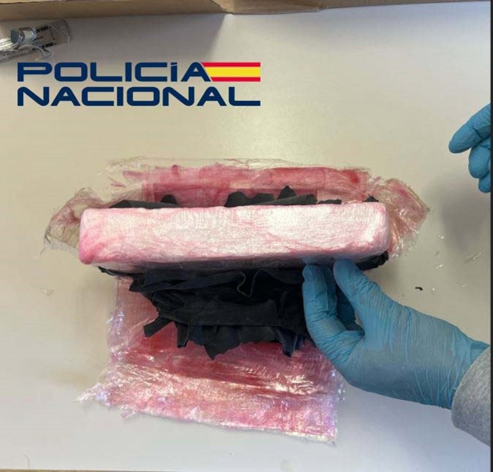 Cocaína incautada en Badajoz
