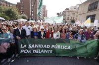 PSOE-A urge a Moreno a "cesar" a la consejera de Salud tras la manifestación de "casi 100.000" andaluces por la sanidad