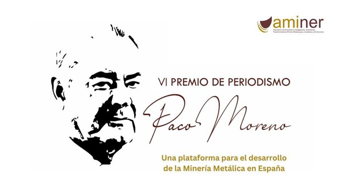 Las candidaturas a los VI Premios de Periodismo 'Paco Moreno' de Aminer se podrán presentar hasta el 18 de abril .