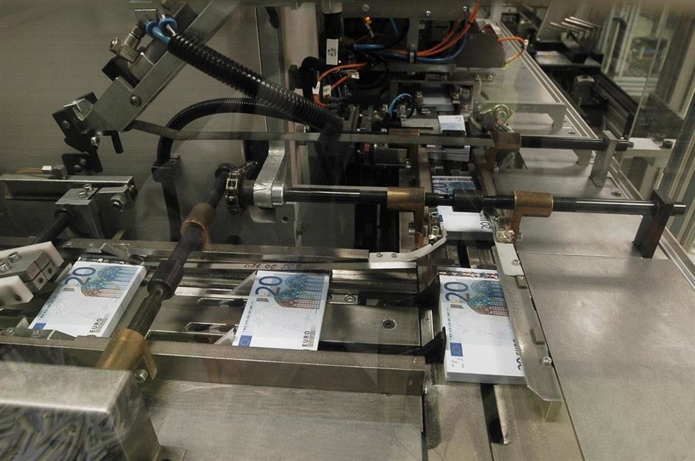 Archivo - Fabricación De Billetes De Euros En La Fábrica Nacional De Moneda Y Timbre