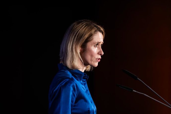 La Alta Representante de la UE, Kaja Kallas, en un acto en Alemania.