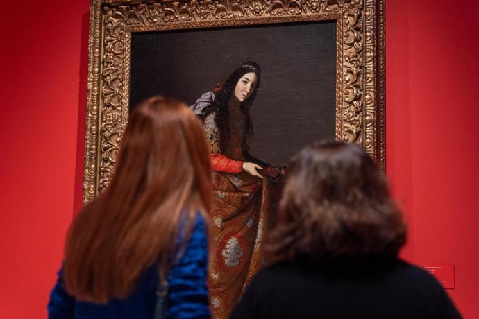 Archivo - Exposición 'Zurbarán. Santas' en el Museo Carmen Thyssen Málaga