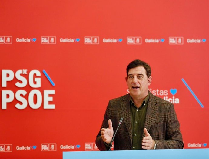 Archivo - El secretario xeral del PSdeG, José Ramón Gómez Besteiro