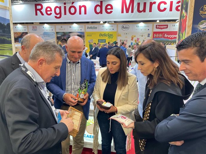 La consejera Sara Rubira en la 38 edición de Salón Gourmets que se celebra en Ifema