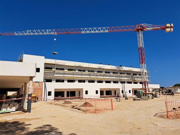 Obras de construcción del nuevo CEIP Can Picafort.