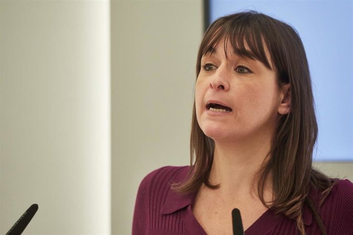 Archivo - La vicepresidenta tercera del Gobierno de Navarra, Begoña Alfaro.