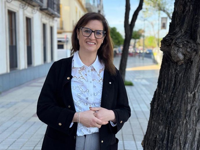 La vicesecretaria de Educción, Sanidad y Deporte del PP provincial, Gloria Guillén.