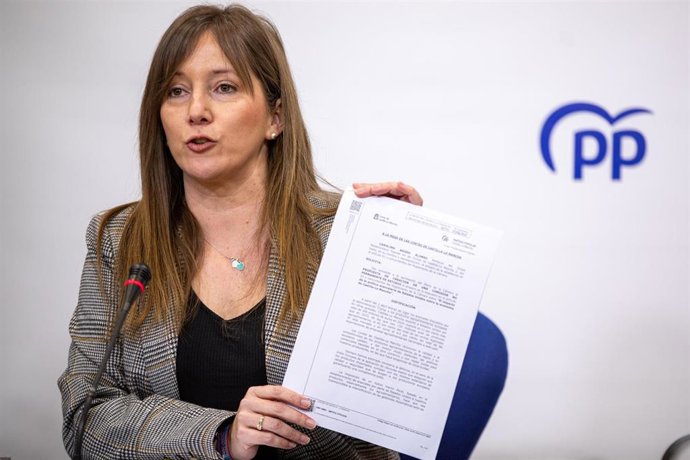 La diputada autonómica del Partido Popular en las Cortes de Castilla-La Mancha, Tania Andicoberry.