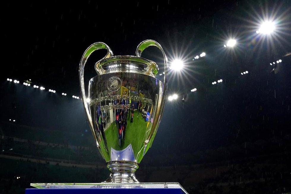 Imagen del trofeo de ganador de la Liga de Campeones
