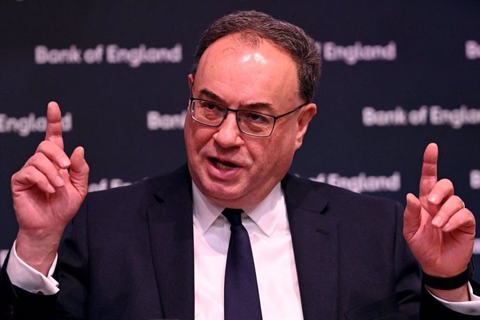 Archivo - 13 December 2022, United Kingdom, London: Governor of the Bank of England, Andrew Bailey, speaks during the Bank of England's financial stability report press conference, at the Bank of England. Photo: Leon Neal/PA Wire/dpa
