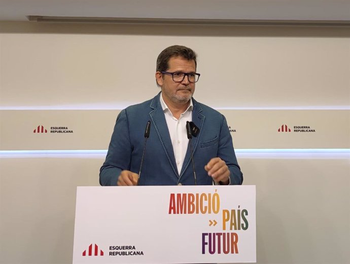 El sots-secretari general de Comunicació d'ERC, Isaac Albert