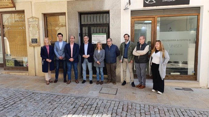 Visita al edificio objeto de la mejora de eficiencia energética.