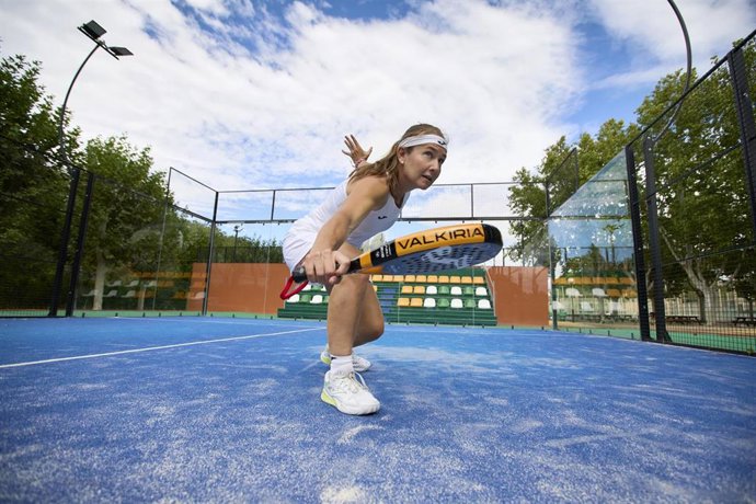 Archivo - Carolina Navarro y Joma refuerzan su vinculación para impulsar el pádel internacional.