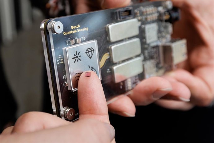 Quantum sensors from Bosch achieve unprecedented precision. Synthetic diamonds are a key component of these sensors. Source:Bosch