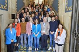 Rcepción a los participantes del Encuentro Iberoamericano de Agencias y Entidades Promotoras del Desarrollo Territorial en el Ayuntamiento de Vitoria-Gasteiz