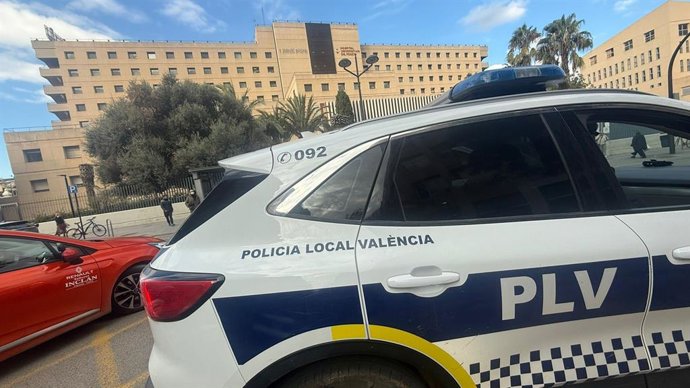 Archivo - Arxiu - Cotxe de Policia Local en imatge d'arxiu