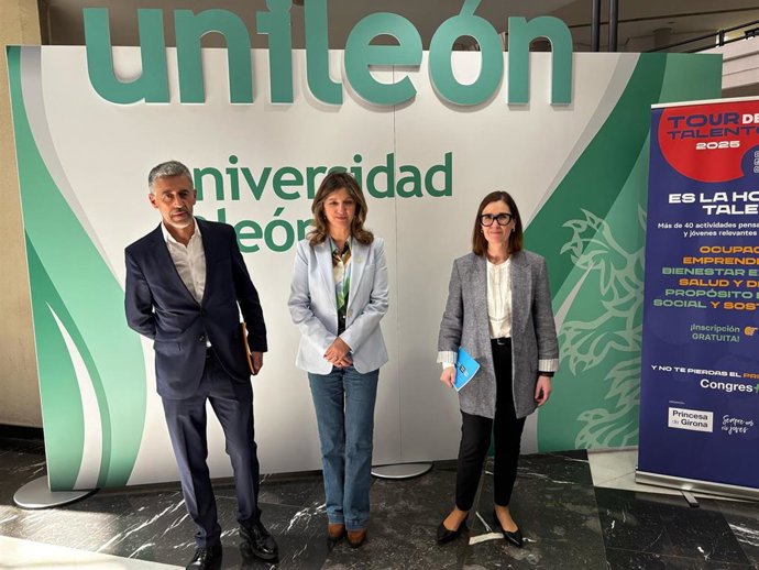 Inauguración del Foro de Talento este lunes en la Universidad de León.