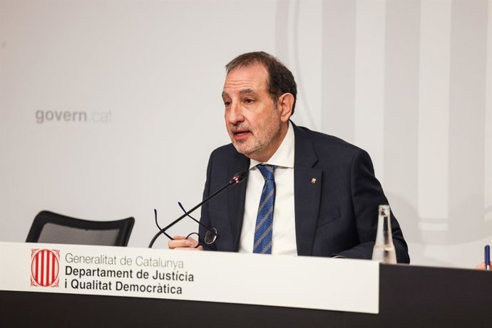 El conseller de Justicia y Calidad Democrática, Ramon Espadaler