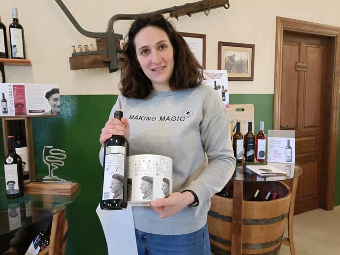 Ángela Bello, de Bodegas 'Bello' en la Rioja Alavesa