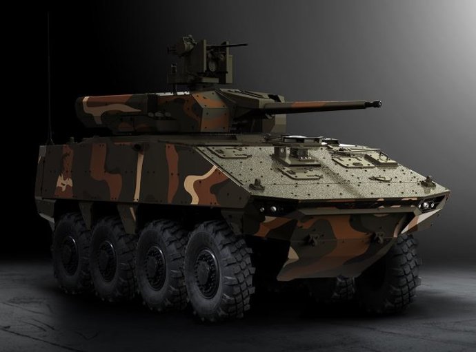 Blindado militar tipo 8x8 modelo Filoctetes