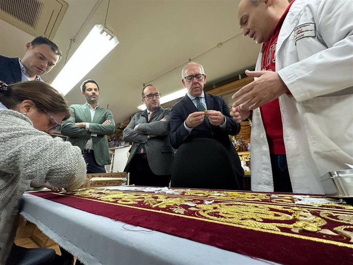 Visita al taller de Pedro Palenciano.