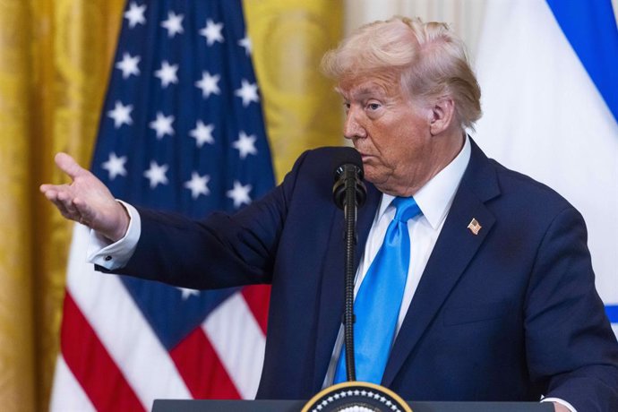 Archivo - Arquivo - Presidente dos EUA, Donald Trump (arquivo)