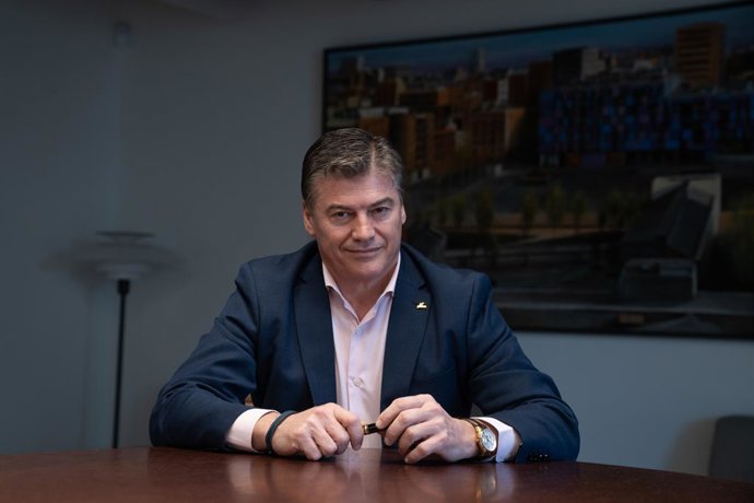 El presidente de la patronal catalana PIMEC, Antoni Cañete, posa para Europa Press, a 17 de marzo de 2025, en Barcelona, Cataluña (España). Cañete es un empresario, profesor y presidente de la patronal catalana PIMEC desde febrero de 2021.