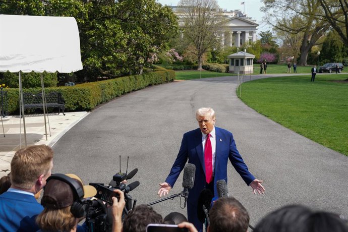 Imagem de arquivo do presidente dos EUA, Donald Trump.