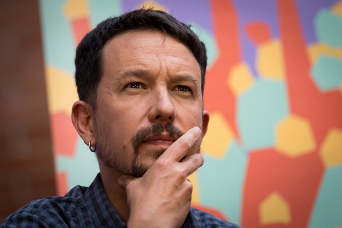 Archivo - Arquivo - O ex-líder do Podemos, Pablo Iglesias, participa de um comício de campanha em 3 de junho de 2024 em Madri (Espanha). Esse encontro faz parte dos comícios da campanha eleitoral que antecede as eleições europeias a serem realizadas em 9 