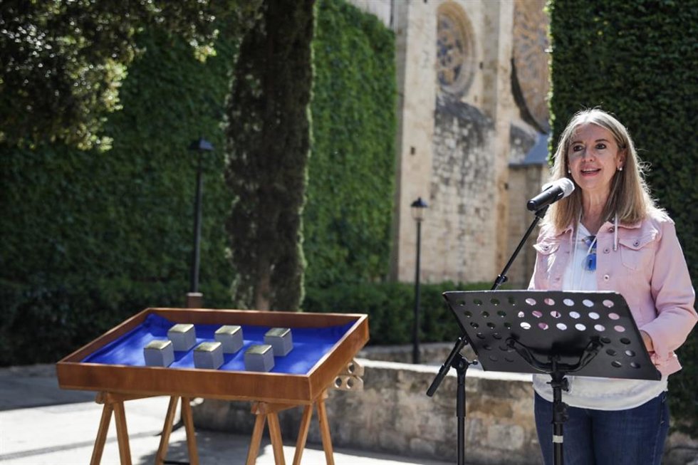 Archivo - La exalcaldesa de Sant Cugat del Valls (Barcelona) Mireia Ingla