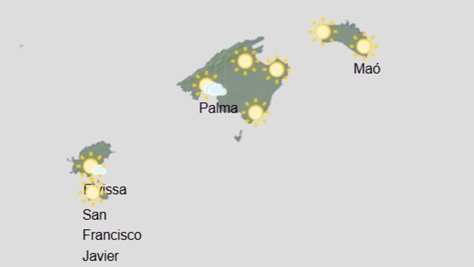 El tiempo hoy, martes 8 de abril, en Baleares.