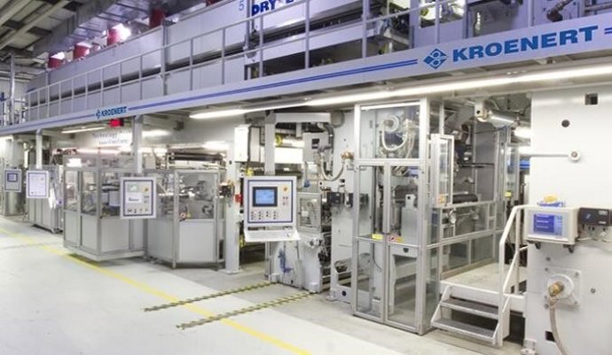 Kroenert coating machines used for testing Picture credit: Kroenert 