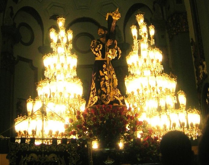 Jesús Nazareno, imagen que desfila en la Procesión del Encuentro de Cartagena