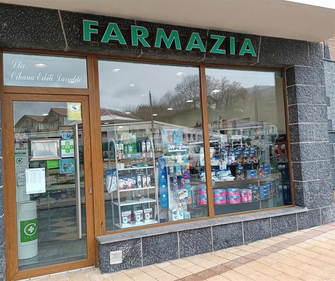Imagen de farmacia en Leitza.